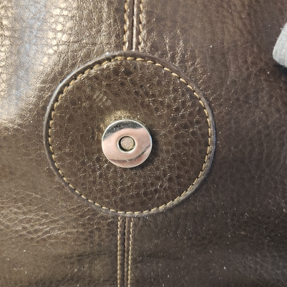 Tommy Hilfiger (1985) Women's Brown Purse Faux Leather Handbag - Picture 16 of 16